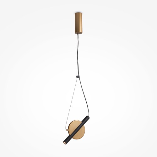 Lampa wisząca Enigma MOD150PL-L5BS3K Maytoni LEDx5W Metal/Metal Mosiądz/Mosiądz