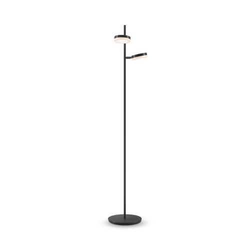 Lampa stojąca podłogowa Fad MOD070FL-L12B3K Maytoni LEDx12W Metal/Aluminium Czarny/Czarny