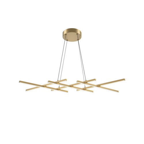 Lampa wisząca Halo MOD244PL-L50BSK Maytoni LEDx40W Aluminium/Silikon Mosiądz/Biały