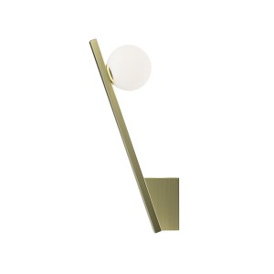 Lampa ścienna kinkiet Kazimir MOD175WL-01G Maytoni G9x40W Metal/Szkło Złoto/Biały
