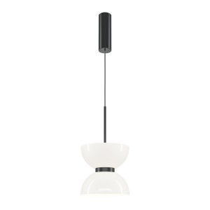Lampa wisząca Kyoto MOD178PL-L11B3K Maytoni LEDx11W Metal/Szkło Czarny/Biały