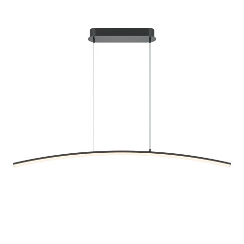 Lampa wisząca Light Reflection MOD243PL-L18BK Maytoni LEDx15W Metal/Silikon Czarny/Biały