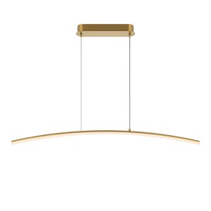 Lampa wisząca Light Reflection MOD243PL-L18BSK Maytoni LEDx15W Metal/Silikon Mosiądz/Biały