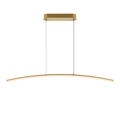 Lampa wisząca Light Reflection MOD243PL-L18BSK Maytoni LEDx15W Metal/Silikon Mosiądz/Biały