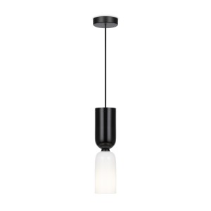 Lampa wisząca Memory MOD177PL-01B Maytoni E14x40W Metal/Szkło Czarny/Biały i czarny