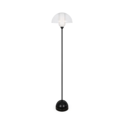 Lampa stojąca podłogowa Memory MOD177FL-01B Maytoni E14x40W Metal/Szkło Czarny/Przezroczysty