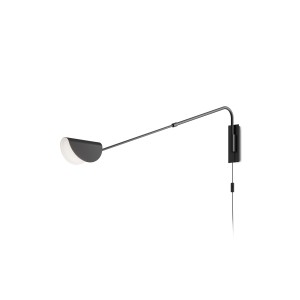 Lampa ścienna kinkiet Mollis MOD126WL-01B1 Maytoni G9x7W Metal/Metal Czarny/Czarny