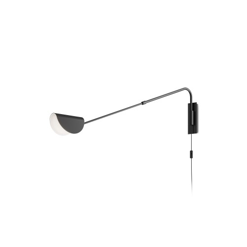 Lampa ścienna kinkiet Mollis MOD126WL-01B1 Maytoni G9x7W Metal/Metal Czarny/Czarny