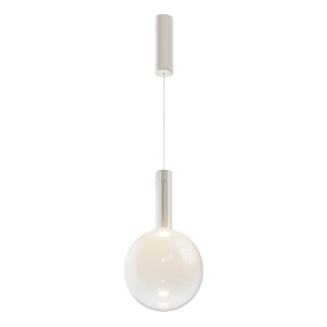 Lampa wisząca Nebula MOD182PL-L6W3K Maytoni LEDx6W Metal/Szkło Biały/Biały