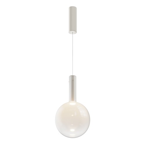 Lampa wisząca Nebula MOD182PL-L6W3K Maytoni LEDx6W Metal/Szkło Biały/Biały