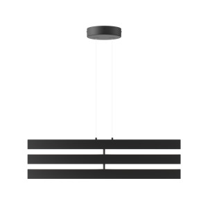 Lampa wisząca Origami MOD163PL-L38B4K1 Maytoni LEDx46W Aluminium/Silikon Czarny/Biały