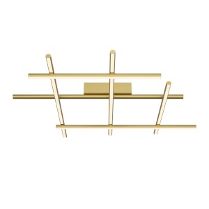 Lampa sufitowa Radiance MOD278CL-L50G3K Maytoni LEDx50W Aluminium/Silikon Złoto/Biały