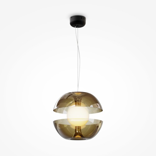 Lampa wisząca Rebel MOD322PL-L6G3K Maytoni LEDx6W Metal/Szkło Czarny/Złoty