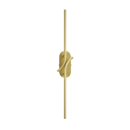 Lampa ścienna kinkiet Renaissance MOD256WL-L5BS3K1 Maytoni LEDx6W Metal/Silikon Mosiądz/Biały