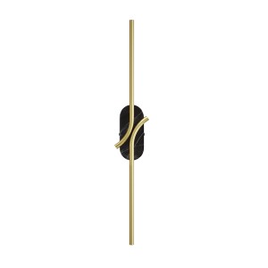 Lampa ścienna kinkiet Renaissance MOD256WL-L5BS3K3 Maytoni LEDx6W Metal i marmur/Silikon Mosiądz/Biały