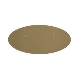 Rozeta sufitowa MOD058A-03BS Maytoni Rim MOD058A‑03BS – metalowa, mosiężna podsufitka Ø 26 cm do lamp wiszących/plafonów