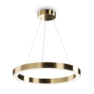 Lampa wisząca Saturno MOD415PL-L45BS4K Maytoni LEDx45W Stal nierdzewna/Akryl Mosiądz/Biały