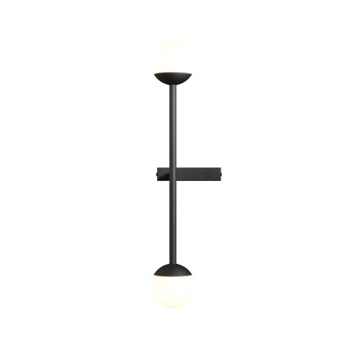 Lampa ścienna kinkiet Touch MOD285WL-L10B3K Maytoni LEDx10W Metal/Szkło Czarny/Biały