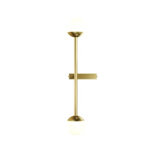 Lampa ścienna kinkiet Touch MOD285WL-L10BS3K Maytoni LEDx10W Metal/Szkło Mosiądz/Biały