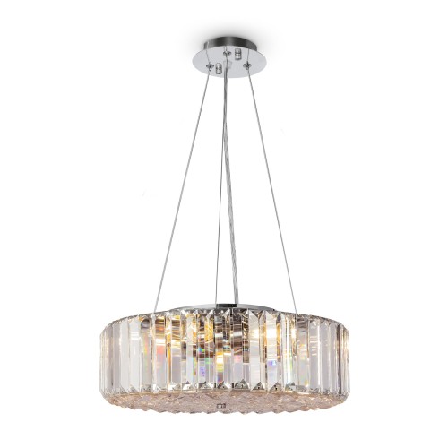 Lampa sufitowa Recinto MOD080CL-06CH Maytoni E27x60W Metal/Kryształ Chrom/Przezroczysty
