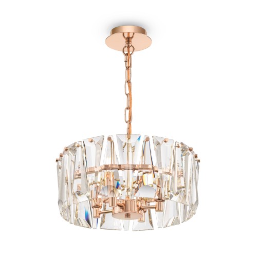 Lampa wisząca Puntes MOD043PL-04G Maytoni E14x60W Metal/Kryształ Złoto/Przezroczysty