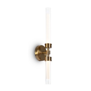 Lampa ścienna kinkiet Stelo MOD116WL-L7BS3K Maytoni LEDx7W Metal/Szkło Mosiądz/Przezroczysty
