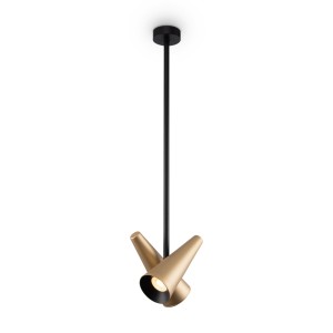 Lampa wisząca Giro MOD095PL-02BS Maytoni GU10x50W Metal/Aluminium Mosiądz/Mosiądz