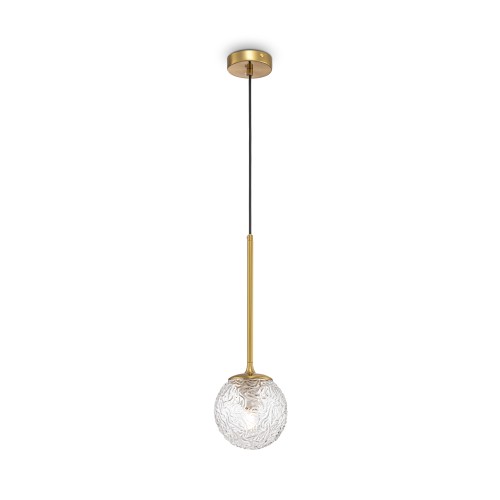 Lampa wisząca Ligero MOD061PL-01BS1 Maytoni E27x40W Metal/Szkło Mosiądz/Przezroczysty
