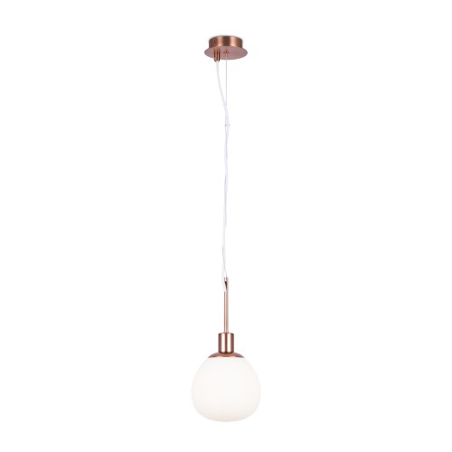Lampa wisząca Erich MOD221-PL-01-G Maytoni E14x40W Metal/Szkło Mosiądz/Biały