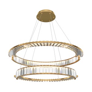 Lampa wisząca Krone P097PL-L90G4K Maytoni LEDx90W Metal/ Złoto/Przezroczysty