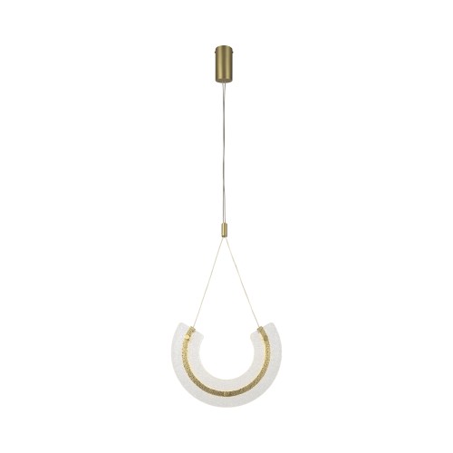 Lampa wisząca Maya P091PL-L18G3K Maytoni LEDx10W Aluminium/Szkło Złoto/Przezroczysty