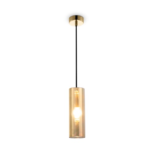 Lampa wisząca Gioia P011PL-01G Maytoni E14x40W Metal/Szkło Złoto/Złoty