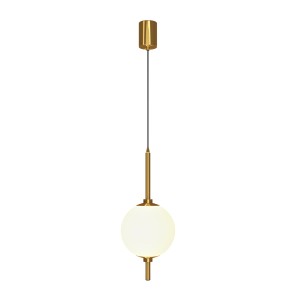 Lampa wisząca The Sixth Sense Z020PL-L6BS3K Maytoni LEDx7W Metal/Szkło Mosiądz/Biały