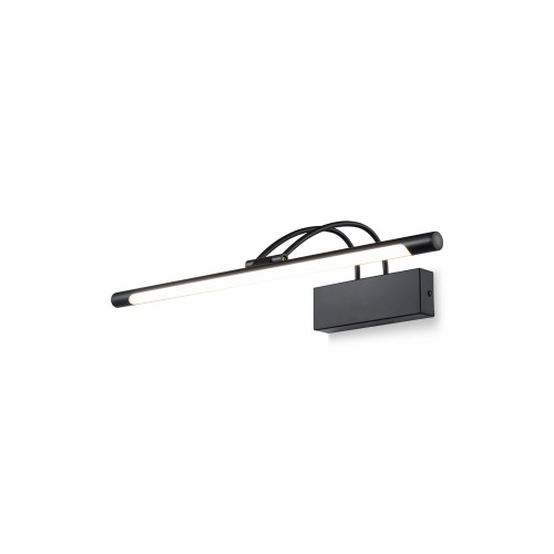 Lampa ścienna kinkiet Finelli MIR004WL-L12B Maytoni LEDx12,1W Metal/Tworzywo sztuczne Czarny/Biały