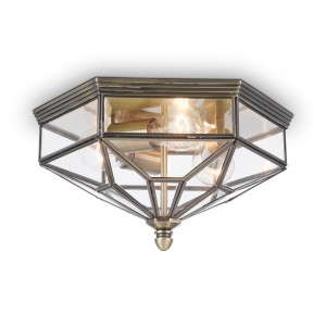 Lampa sufitowa Zeil H356-CL-03-BZ Maytoni E27x60W Metal/Szkło Brąz/Przezroczysty