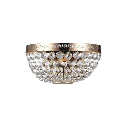 Lampa ścienna kinkiet Ottilia DIA700-WL-02-G Maytoni E14x60W Metal/ Złoto/