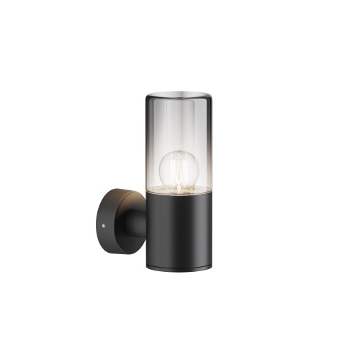 Lampa ścienna kinkiet Amas O432WL-01GF Maytoni E27x60W Aluminium i szkło/ Grafit/