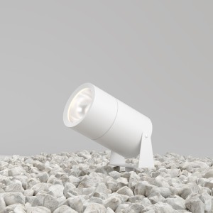 Lampa zewnętrzna Słupek oświetleniowy Bern O050FL-L15W3K Maytoni LEDx15W Aluminium/ Biały/