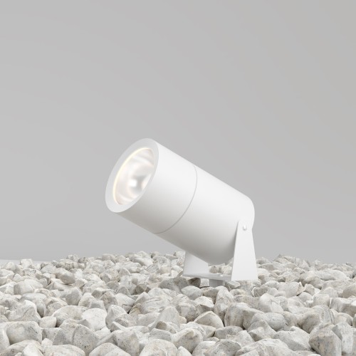 Lampa zewnętrzna Słupek oświetleniowy Bern O050FL-L15W3K Maytoni LEDx15W Aluminium/ Biały/