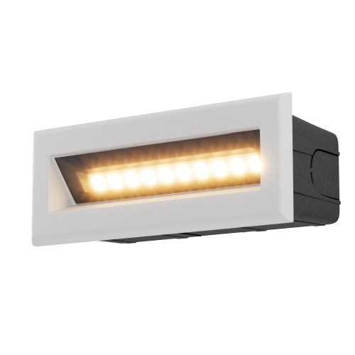 Lampa ścienna kinkiet na klatkę schodową Bosca O045SL-L5W3K Maytoni LEDx5W Metal/ Biały/