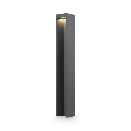 Lampa zewnętrzna Słupek oświetleniowy Essen O596FL-L9GR4K1 Maytoni LEDx9W Aluminium/ Szary/