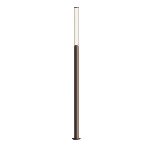 Lampa zewnętrzna Słupek oświetleniowy Lit O593FL-L20BR3K Maytoni LEDx20W Aluminium i szkło/ Brunatny/