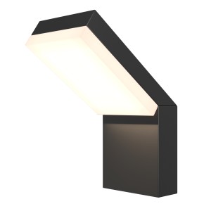 Lampa ścienna kinkiet Paso O595WL-L12B3K Maytoni LEDx12W Aluminium/ Czarny/