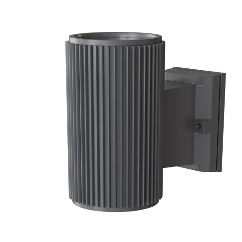 Lampa ścienna kinkiet Rando O419WL-01GR Maytoni E27x60W Metal/ Szary/