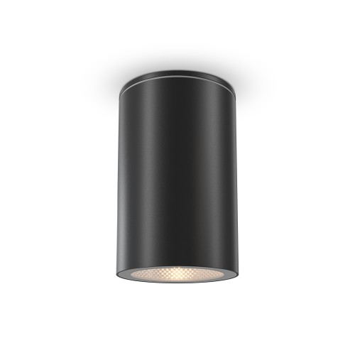 Lampa sufitowa Spot reflektor Roll O307CL-01B Maytoni GU10/GU10x50W Aluminium, tworzywo sztuczne, szkło/ Czarny/