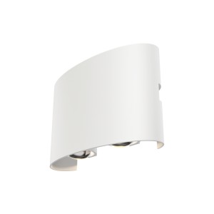 Lampa zewnętrzna kinkiet Strato O417WL-L4W3K Maytoni LEDx4W Metal/ Biały/