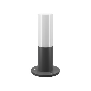 Lampa zewnętrzna Słupek oświetleniowy Willis O418FL-01GR Maytoni E27x60W Metal/ Szary/