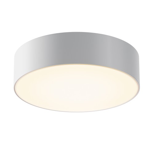 Lampa sufitowa Zon IP O431CL-L30W3K Maytoni LEDx30W Aluminium i tworzywo sztuczne/ Biały/