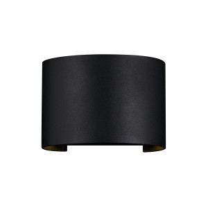 Lampa zewnętrzna kinkiet Fulton O573WL-L6B Maytoni LEDx6W Metal/ Czarny/