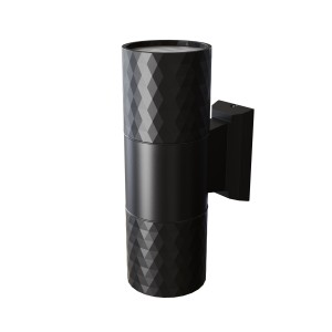Lampa ścienna kinkiet Bowery O583WL-02B Maytoni GU10x50W Aluminium/ Czarny/